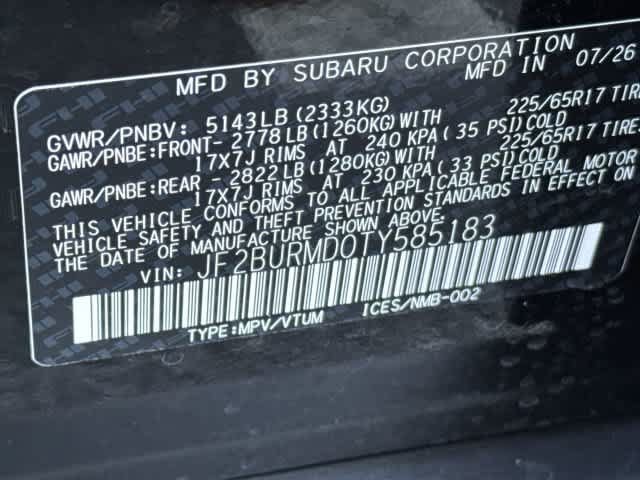 New 2026 Subaru Outback Wilderness AWD/4WD image 8