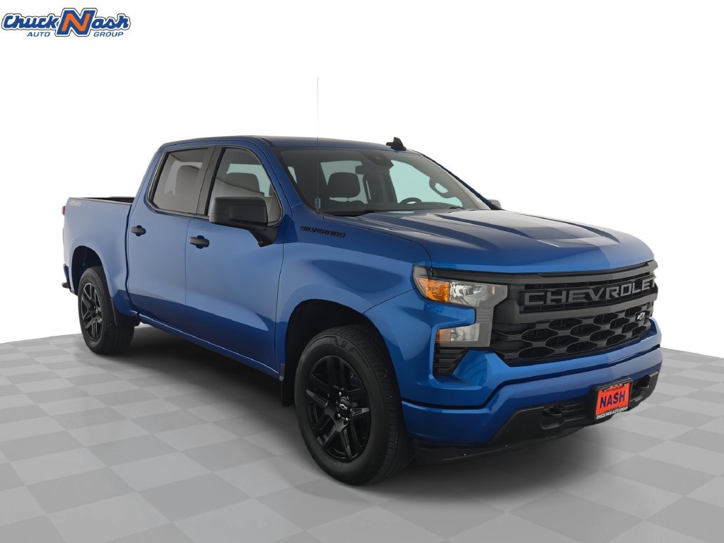 Used 2024 Chevrolet Silverado 1500 Custom w/ LPO, Dark Essentials Package AWD/4WD image 1