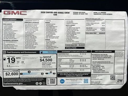 New 2026 GMC Canyon Denali image 21
