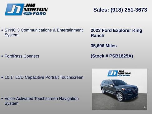 Used 2023 Ford Explorer King Ranch w/ Technology Package AWD/4WD image 13