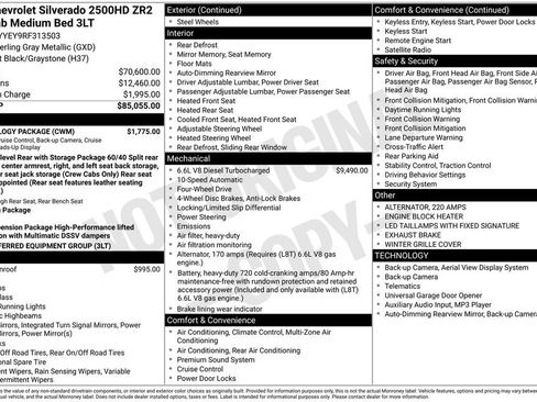 Used 2024 Chevrolet Silverado 2500 ZR2 w/ Technology Package image 20