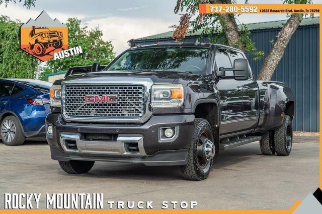 Used 2015 GMC Sierra 3500 Denali w/ Duramax Plus Package AWD/4WD image 1