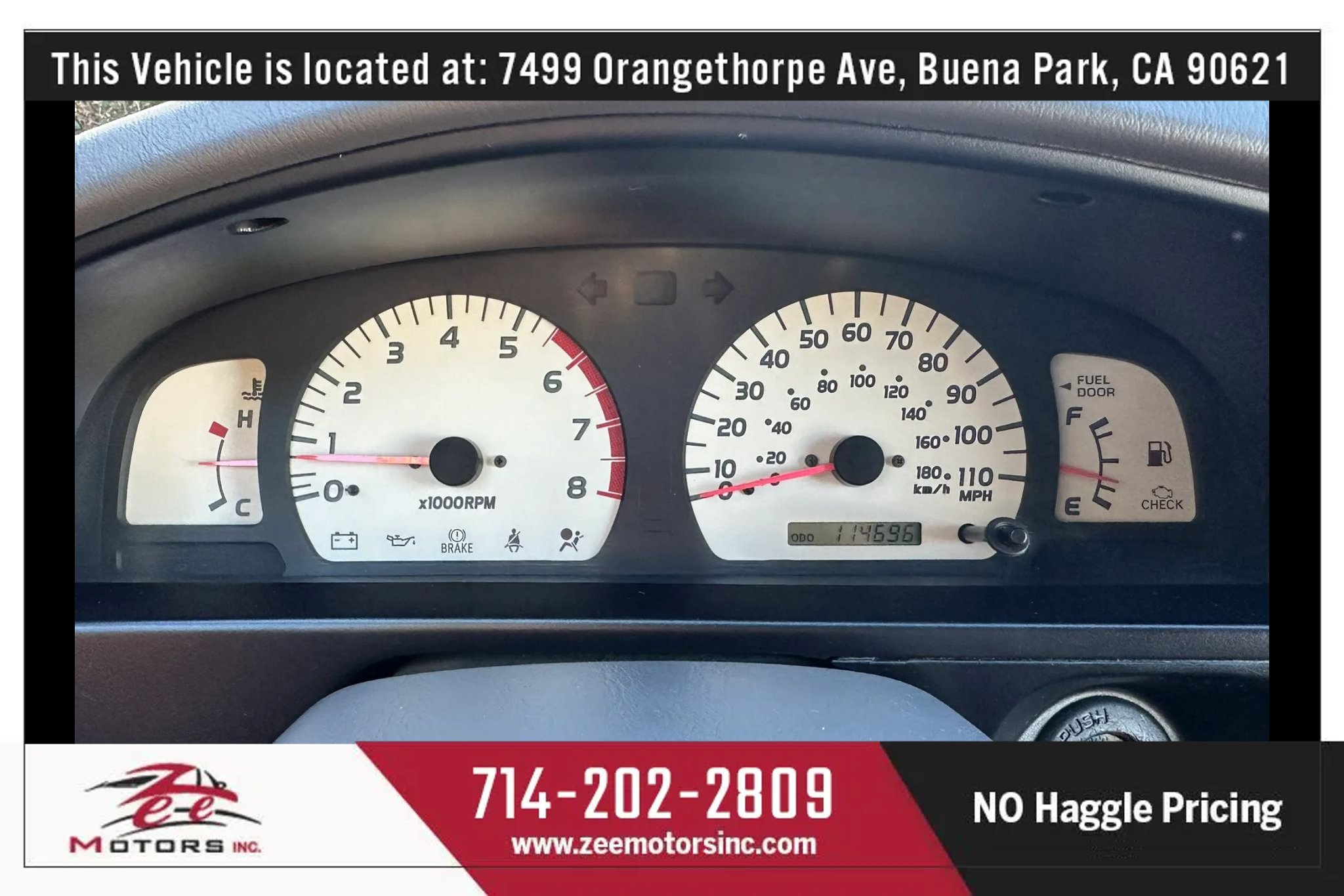 Used 2001 Toyota Tacoma 2WD Xtracab w/ SR5 Pkg w/ Chrome Pkg image 29