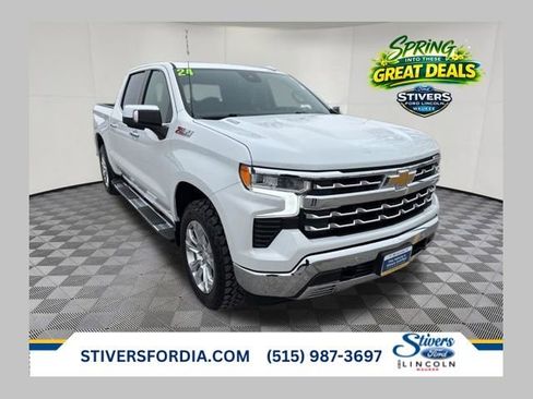 Used 2024 Chevrolet Silverado 1500 LTZ w/ LTZ Premium Package AWD/4WD image 1