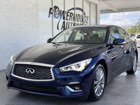 Used 2024 INFINITI Q50 Luxe w/ Cargo Package image 2
