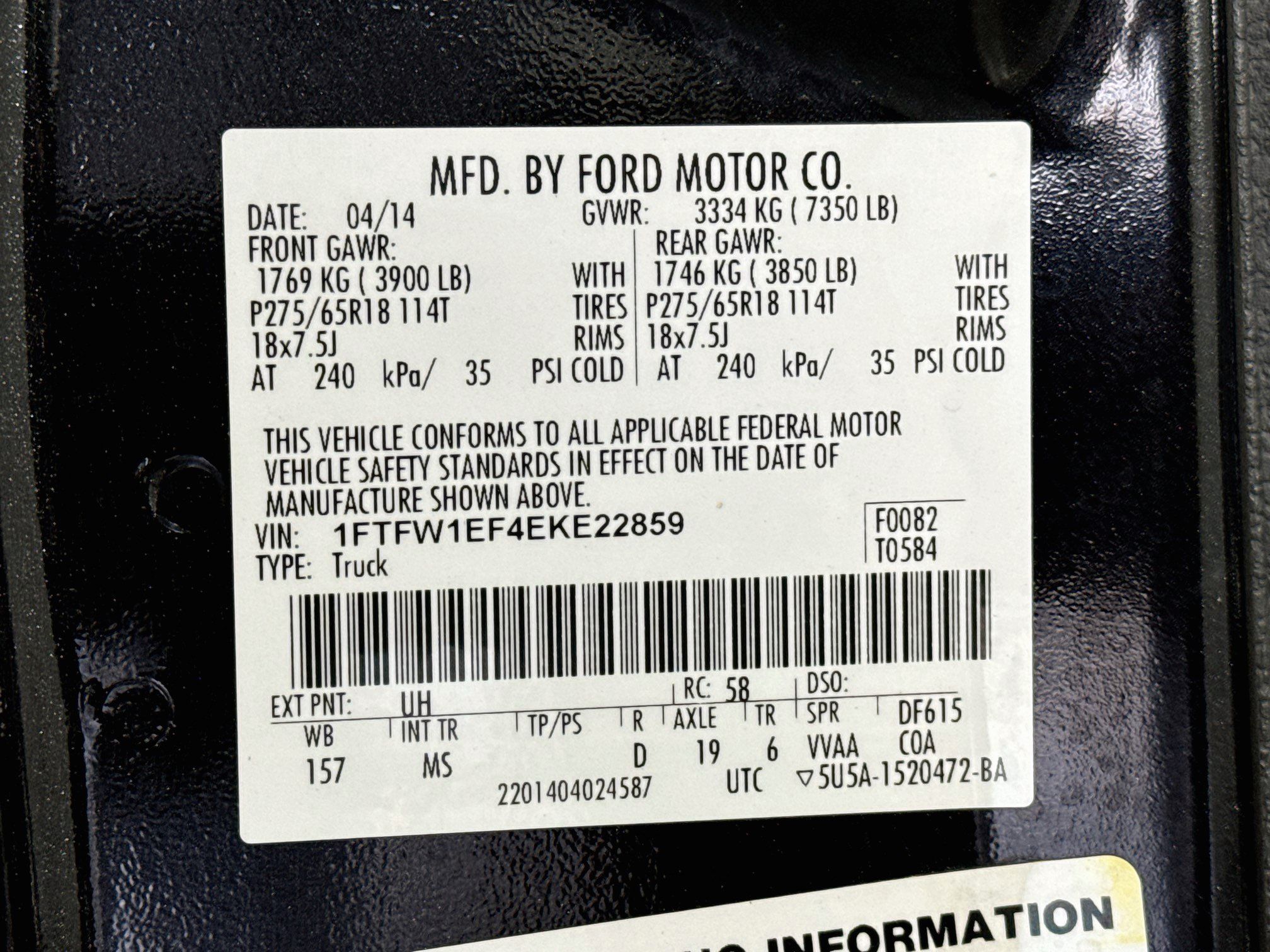 Used 2014 Ford F150 XLT w/ Equipment Group 302A Luxury AWD/4WD image 31