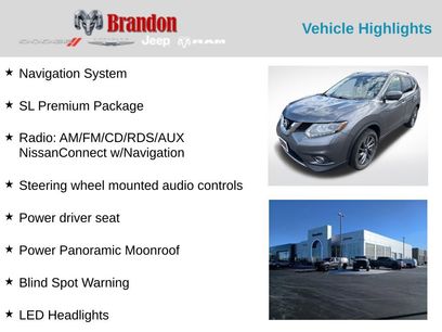 Used 2016 Nissan Rogue SL w/ SL Premium Package