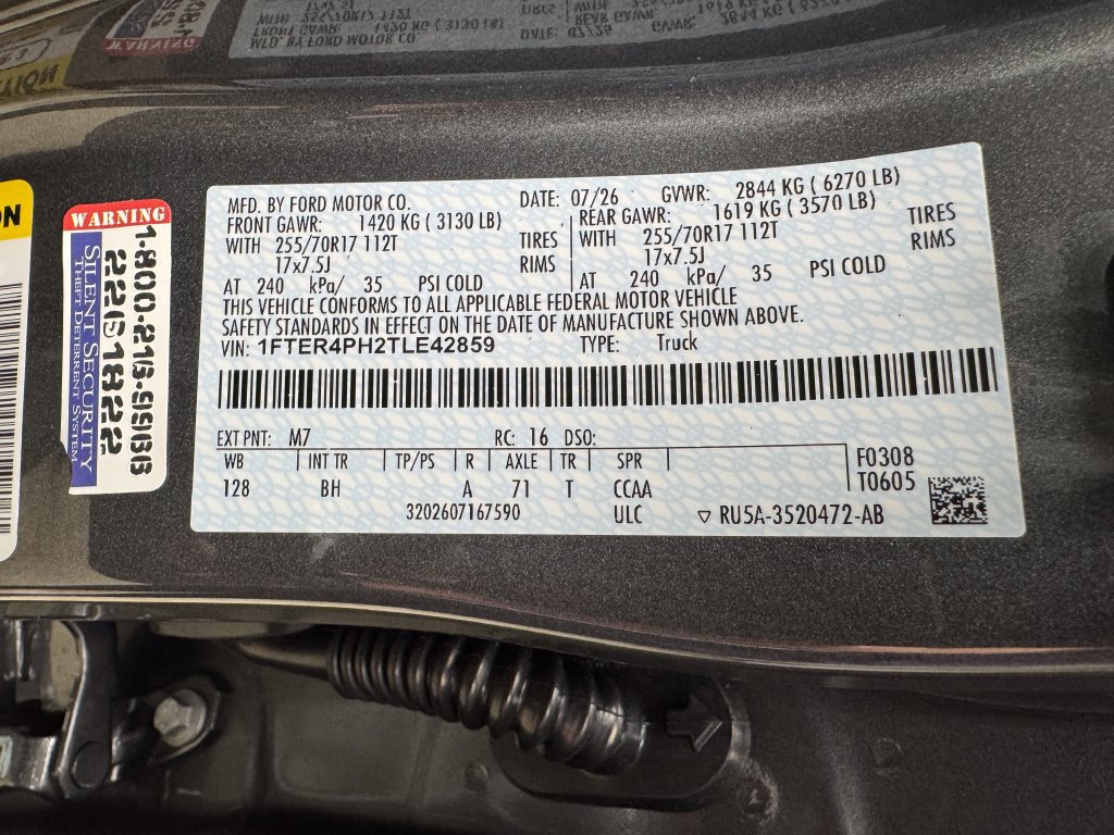 New 2026 Ford Ranger XL w/ Trailer Tow Package AWD/4WD image 33