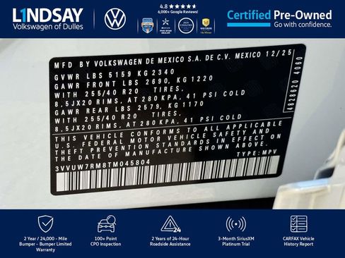 Used 2026 Volkswagen Tiguan SEL R-Line image 28