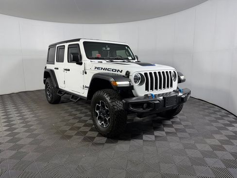 Used 2023 Jeep Wrangler Unlimited Rubicon 4xe w/ Cold Weather Group AWD/4WD image 3