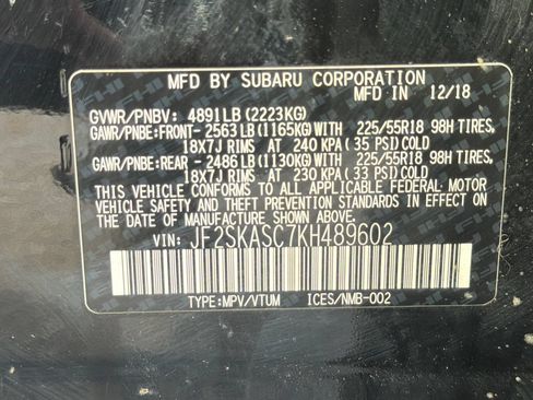 Used 2019 Subaru Forester Limited AWD/4WD image 55