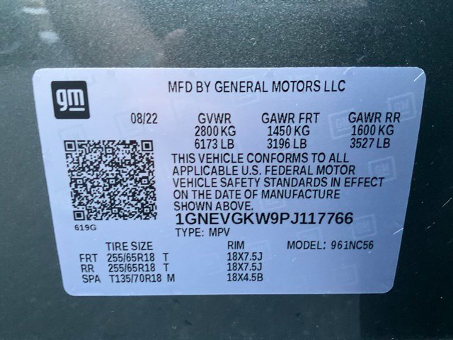 Used 2023 Chevrolet Traverse LT AWD/4WD image 37