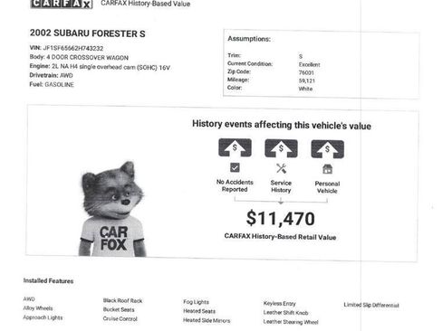 Used 2002 Subaru Forester S AWD/4WD image 31