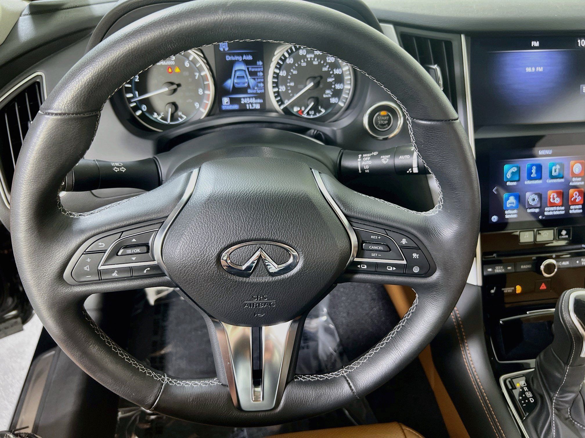 Used 2023 INFINITI Q50 Luxe w/ Cargo Package AWD/4WD image 11
