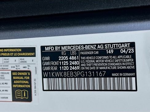 Certified 2023 Mercedes-Benz C 300 4MATIC Cabriolet image 31