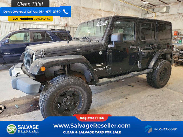 Used 2012 Jeep Wrangler Unlimited Sahara w/ Dual Top Group AWD/4WD image 1