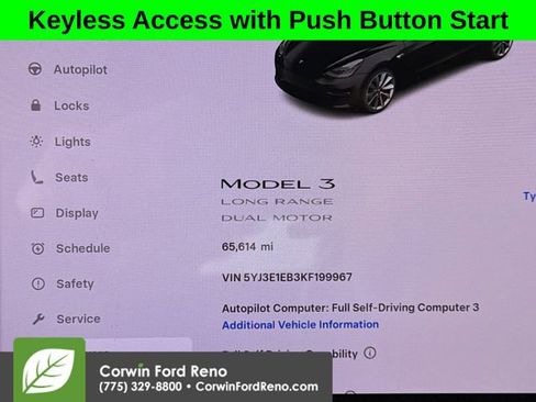 Used 2019 Tesla Model 3 Long Range image 11