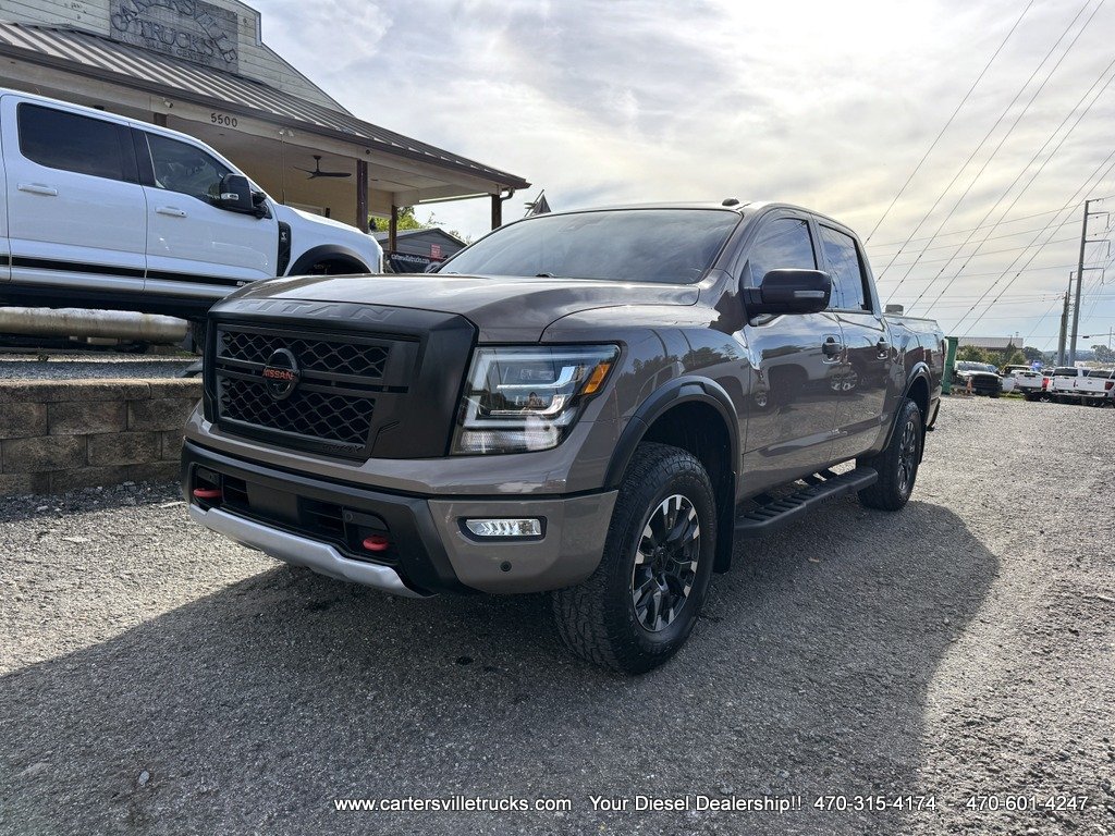 Used 2021 Nissan Titan PRO-4X w/ Pro-4x Convenience Package AWD/4WD image 2
