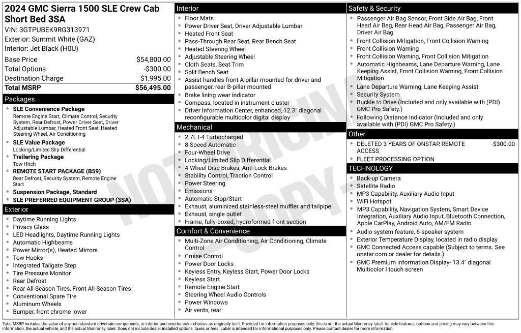 Used 2024 GMC Sierra 1500 SLE AWD/4WD image 25