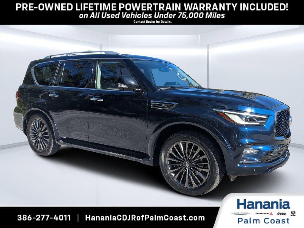 Used 2022 INFINITI QX80 Premium Select w/ Cargo Package RWD image 1