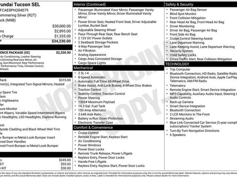 Used 2023 Hyundai Tucson SEL w/ Convenience Package image 5
