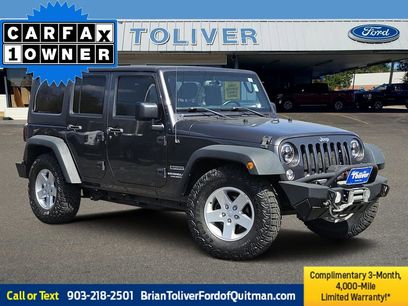 Used 2017 Jeep Wrangler Unlimited Sport w/ Quick Order Package 24S