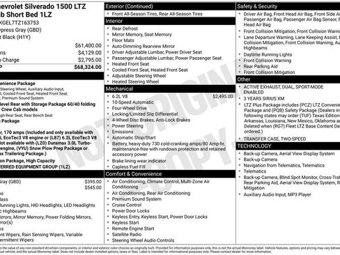 New 2026 Chevrolet Silverado 1500 LTZ AWD/4WD image 4