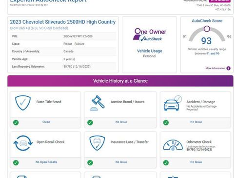 Used 2023 Chevrolet Silverado 2500 High Country image 21