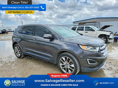 Used 2016 Ford Edge Titanium w/ Technology Package FWD image 5