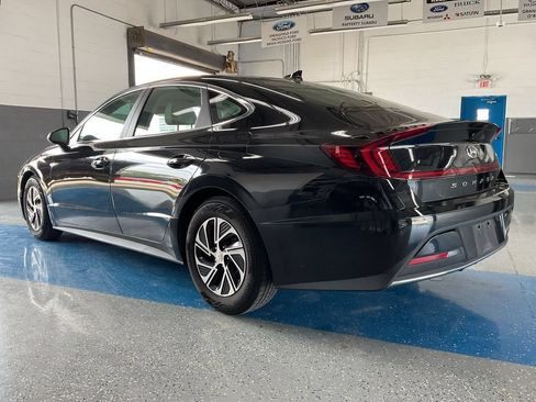 Used 2021 Hyundai Sonata Blue FWD image 4