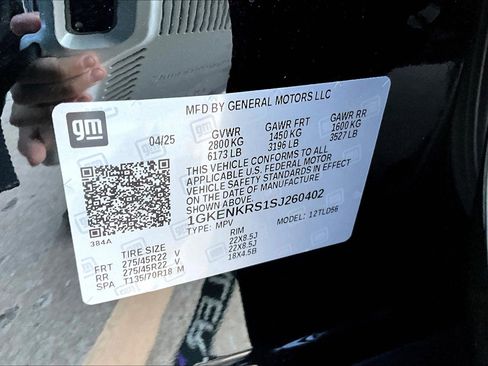 New 2025 GMC Acadia Elevation w/ Black Edition image 13