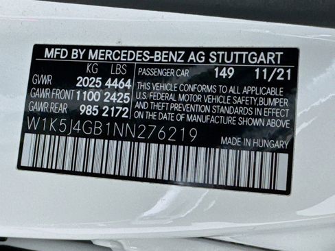 Certified 2022 Mercedes-Benz CLA 250 image 25