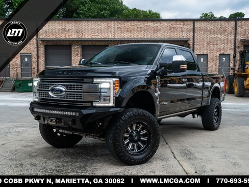 Used 2018 Ford F350 Platinum w/ Platinum Ultimate Package AWD/4WD image 1