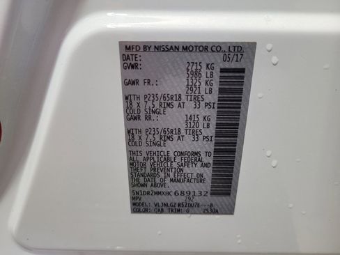 Used 2017 Nissan Pathfinder SL w/ SL Tech Package image 33