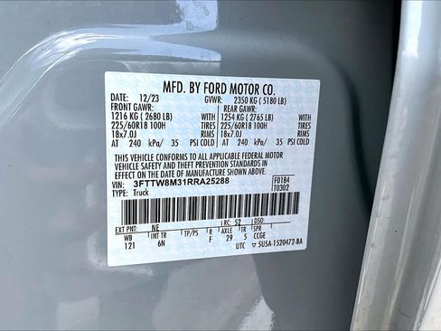 Used 2024 Ford Maverick Lariat FWD image 35