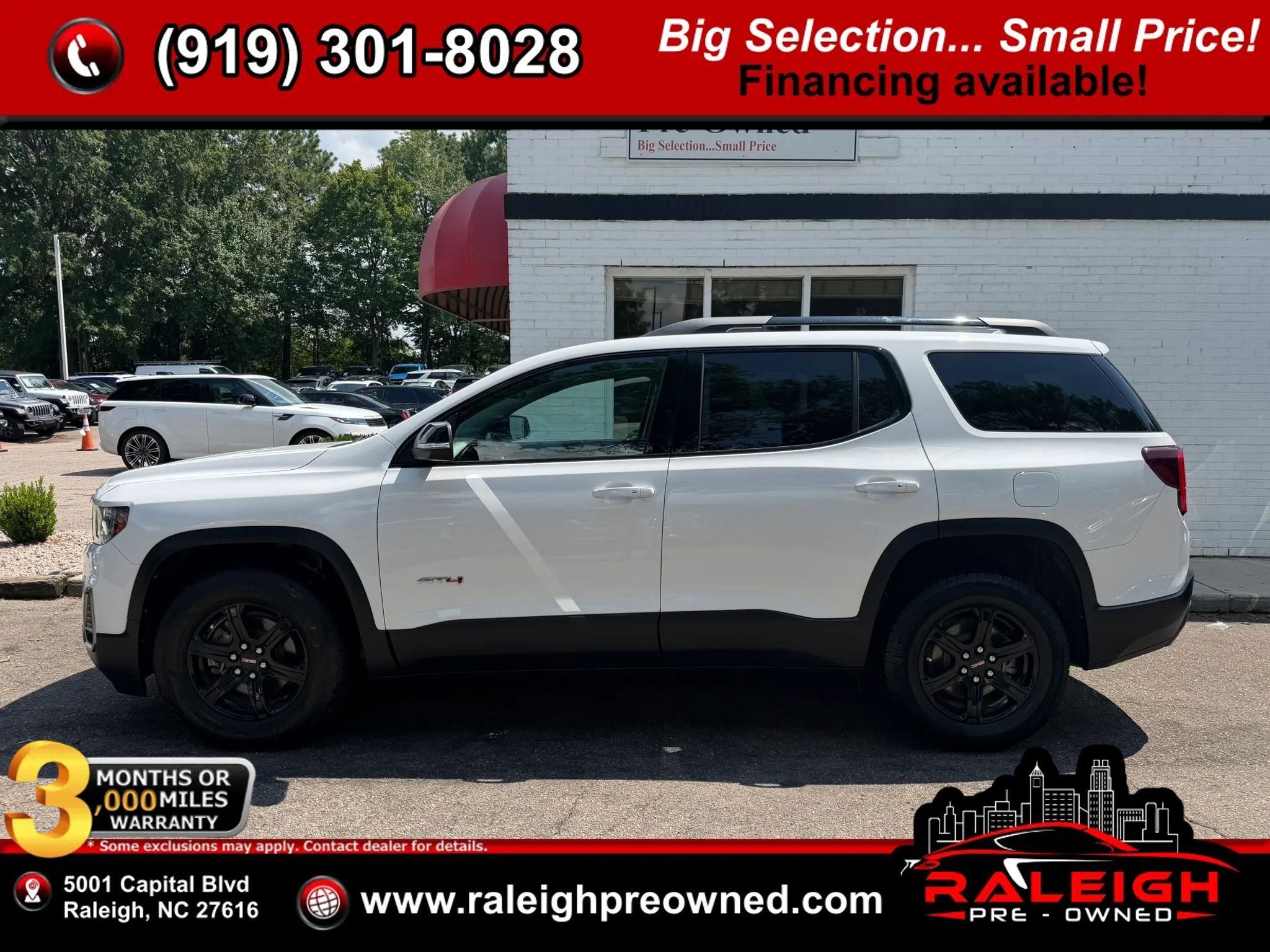 Used 2020 GMC Acadia AT4 AWD/4WD image 1