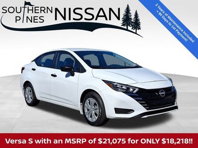 New 2025 Nissan Versa S w/ Trunk Package