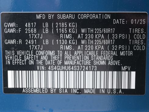 Used 2025 Subaru Crosstrek 2.5i Wilderness w/ Wilderness Package AWD/4WD image 36