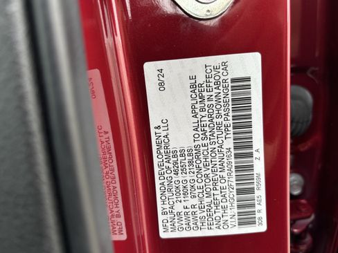 Certified 2024 Honda Accord Sport image 30