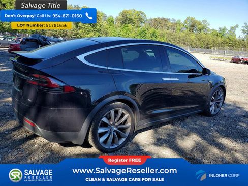 Used 2016 Tesla Model X 90D AWD/4WD image 4