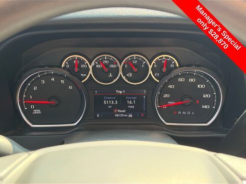 Used 2021 Chevrolet Silverado 1500 Custom Trail Boss w/ Safety Confidence Package AWD/4WD image 18