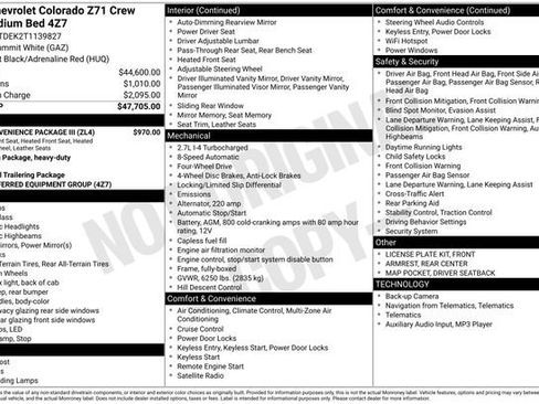 Used 2026 Chevrolet Colorado Z71 w/ Z71 Convenience Package 2 image 2