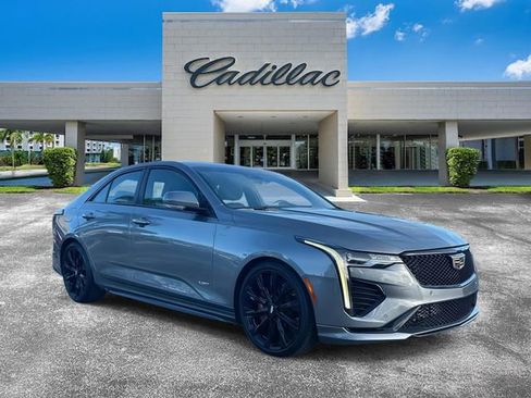 Certified 2022 Cadillac CT4 V w/ Navigation Package image 1