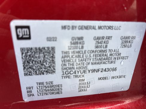 Used 2022 Chevrolet Silverado 3500 LTZ w/ LTZ Plus Package image 28