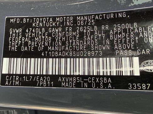 Certified 2025 Toyota Camry SE w/ Convenience Package image 23