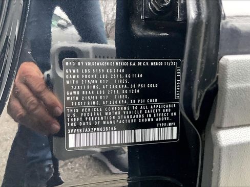 Certified 2023 Volkswagen Tiguan S w/ Driver Assistance Package image 31