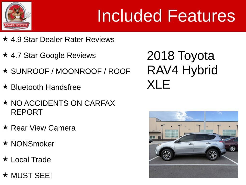 Used 2018 Toyota RAV4 XLE w/ Convenience Package AWD/4WD image 5