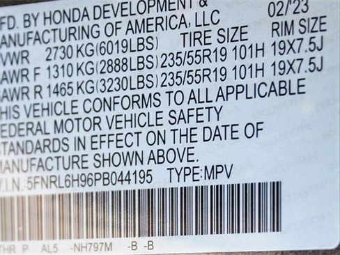 Used 2023 Honda Odyssey Elite image 42