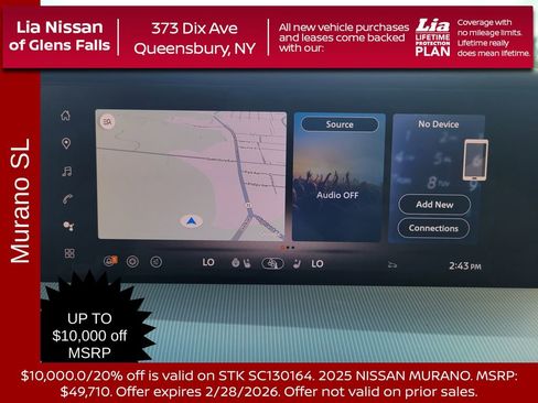New 2025 Nissan Murano SL w/ Cargo Package image 22