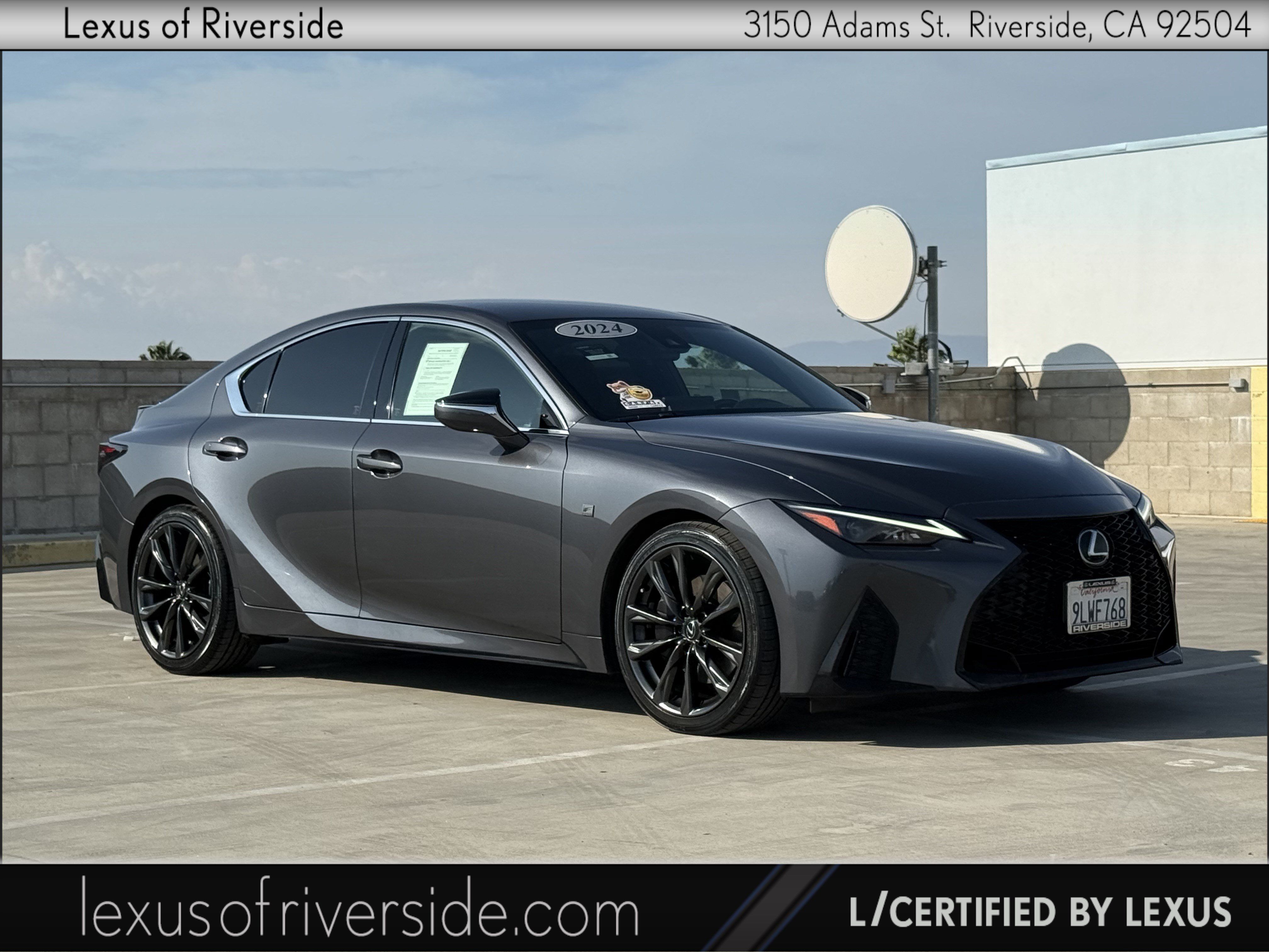 Certified 2024 Lexus IS 300 F Sport RWD image 1